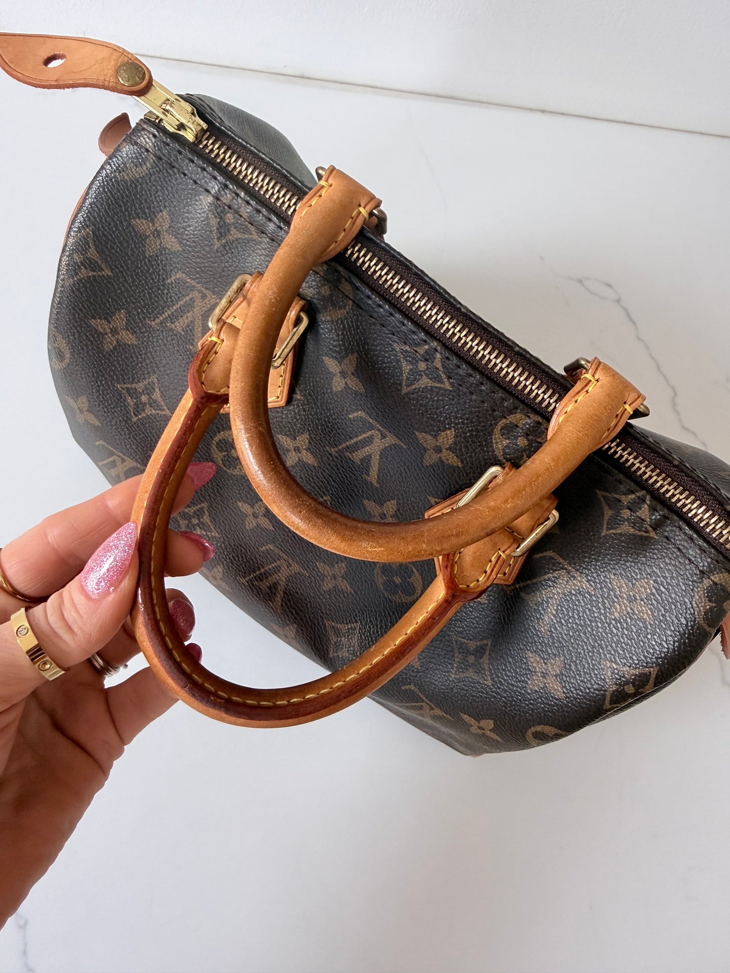 Louis Vuitton Monogram Speedy 25