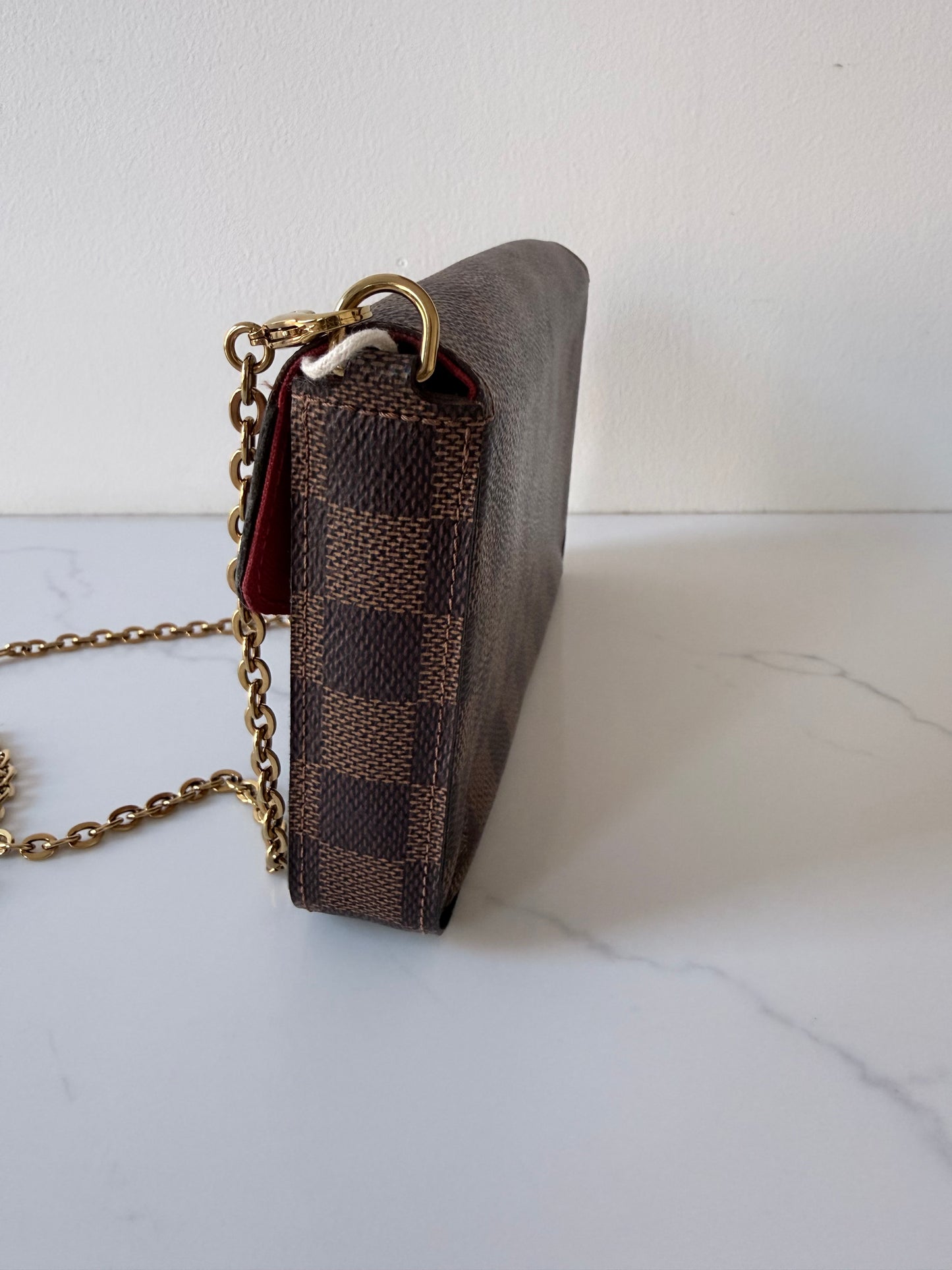 Louis Vuitton Felicie Pochette Damier Ebene