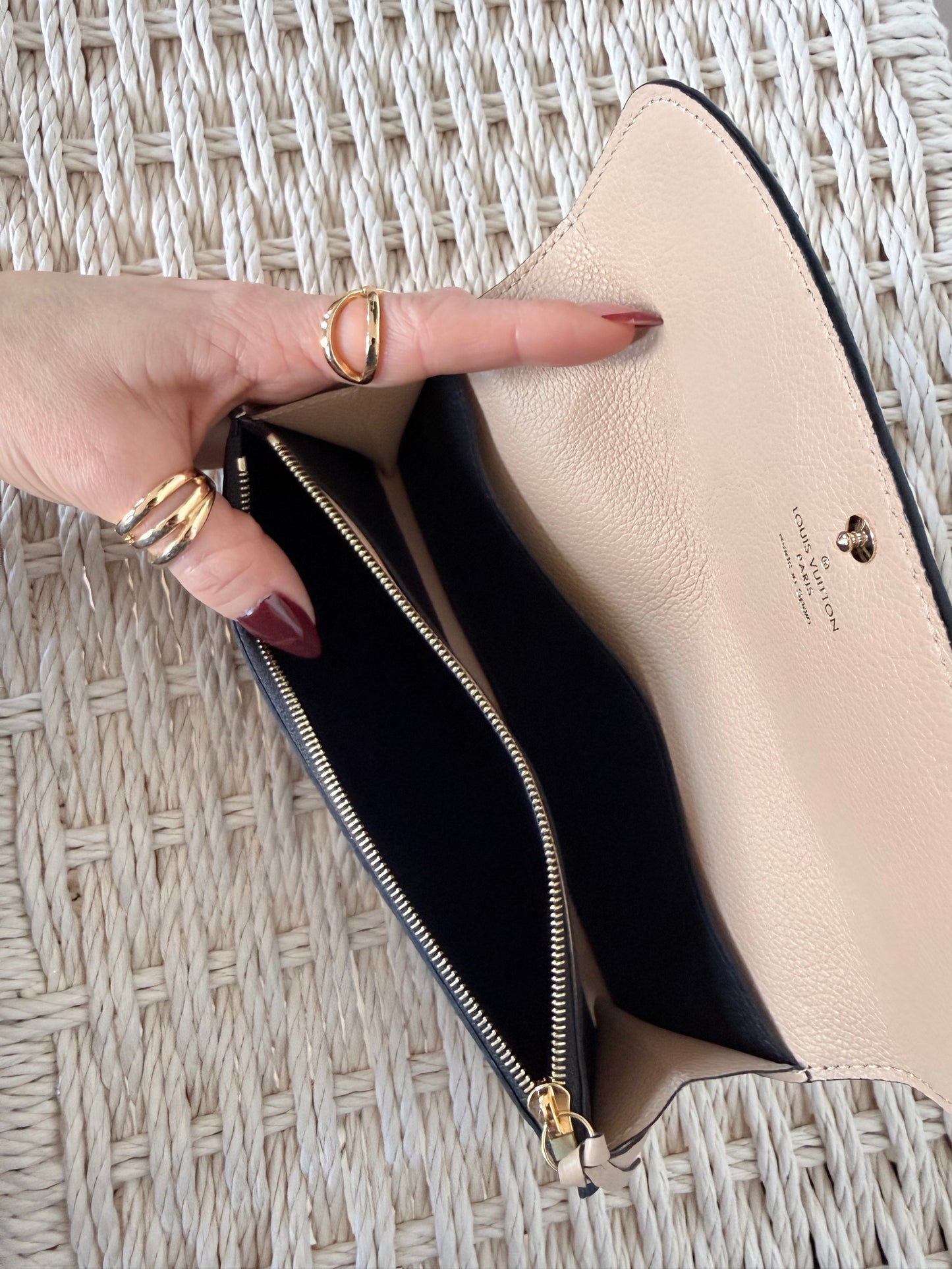 Louis Vuitton Emilie Wallet Monogram Empreinte