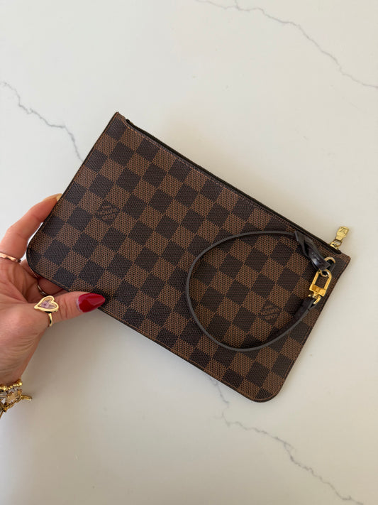 Louis Vuitton Damier Ebene Wristlet