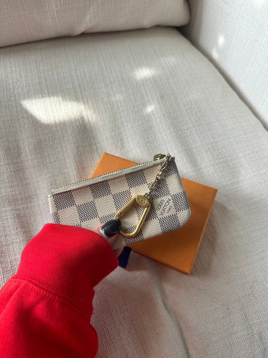 Louis Vuitton Key Pouch Azur