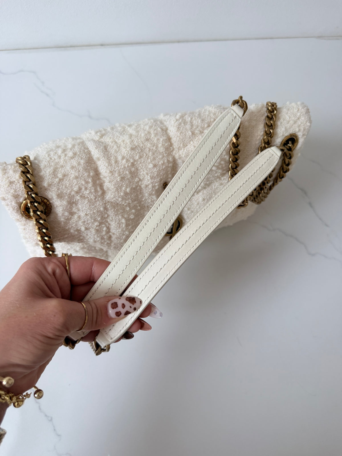 YSL Loulou Bouclé Tweed
Shoulder Bag
