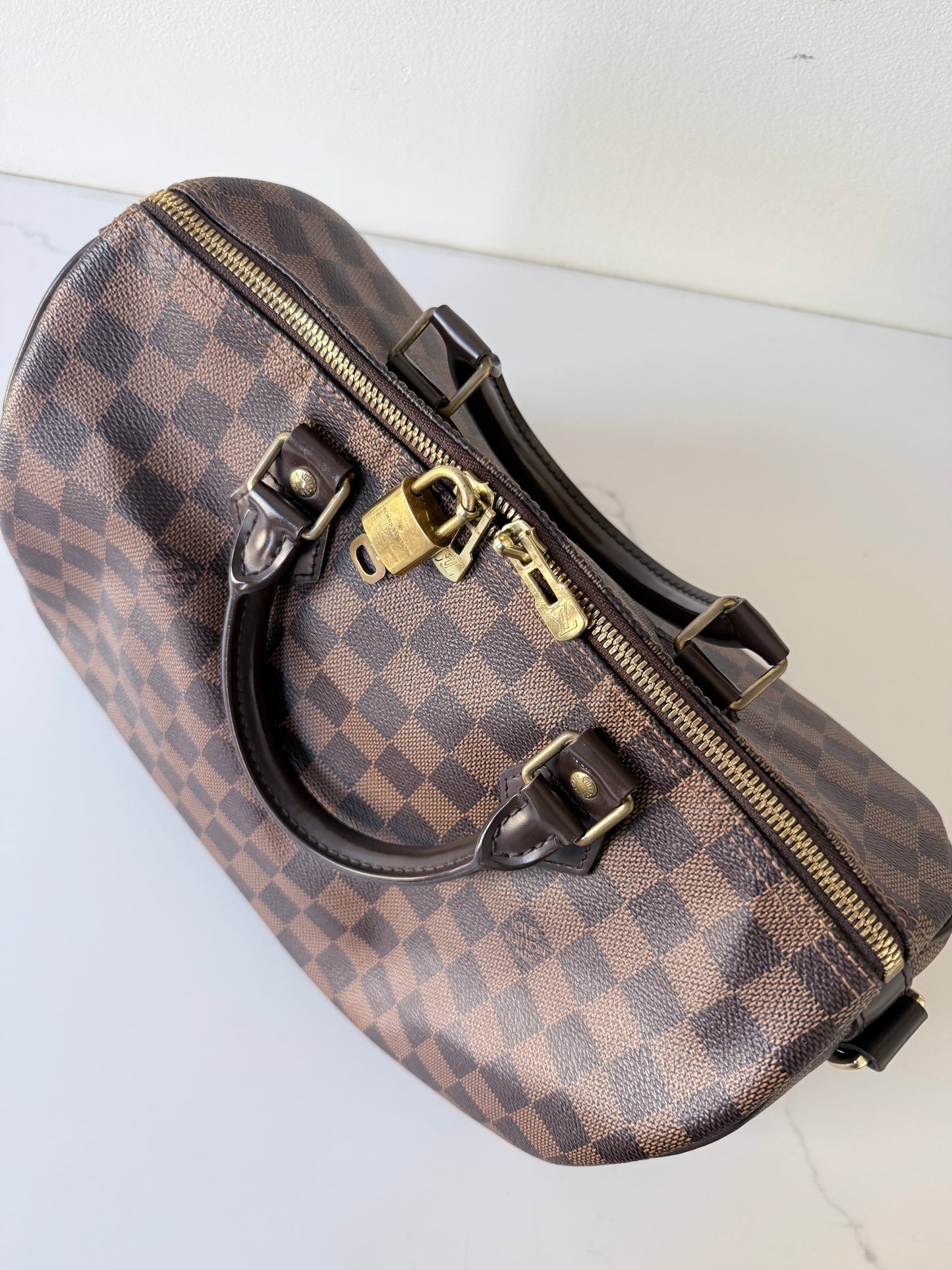 Louis Vuitton Speedy 30 Damier Ebene