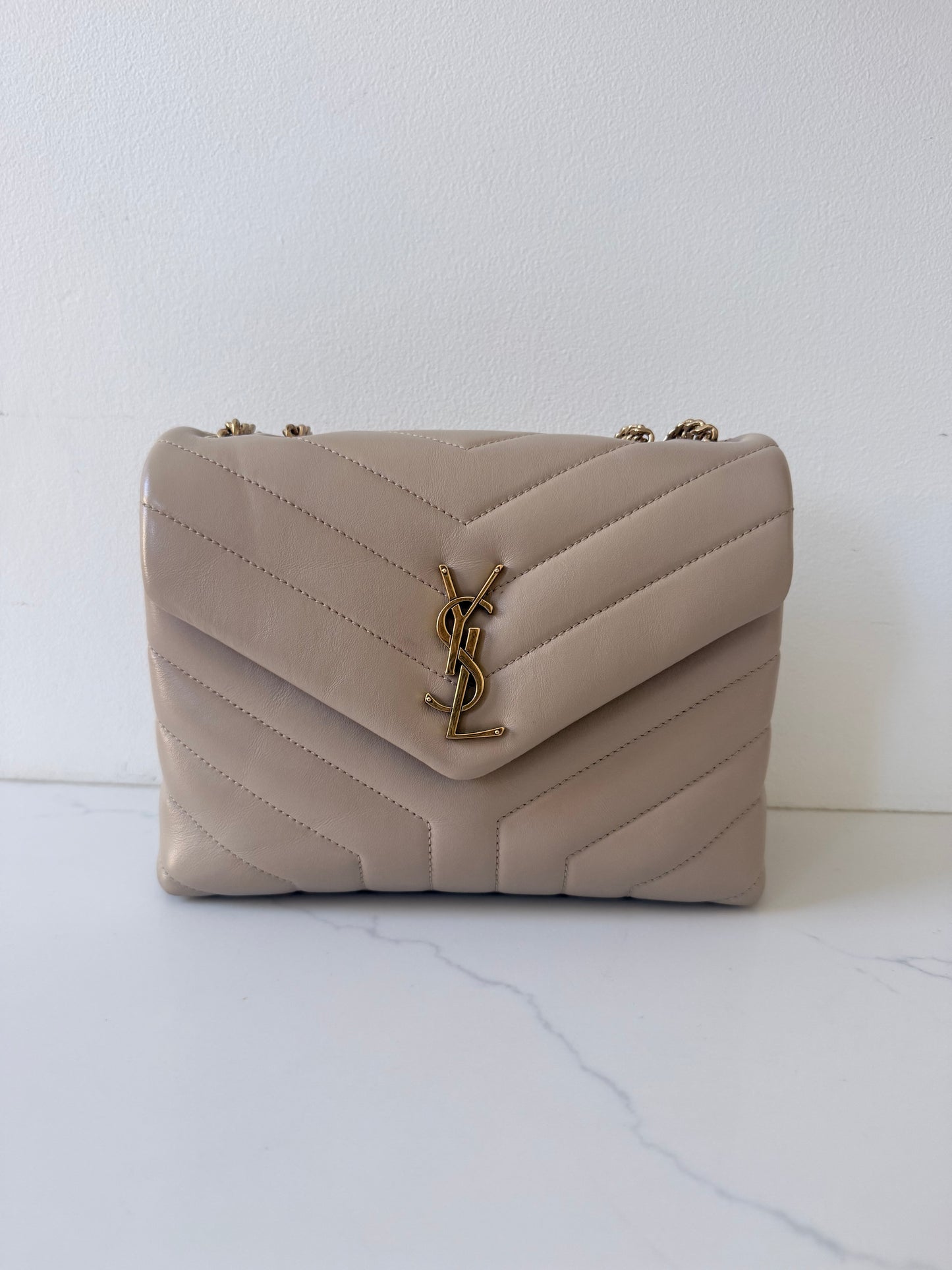 YSL Leather LouLou Small