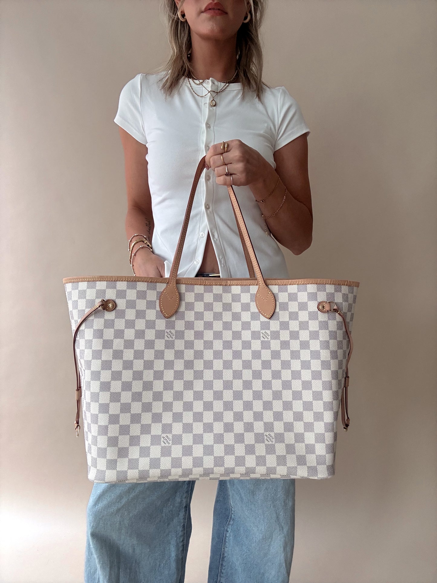 Louis Vuitton Neverfull GM Azur