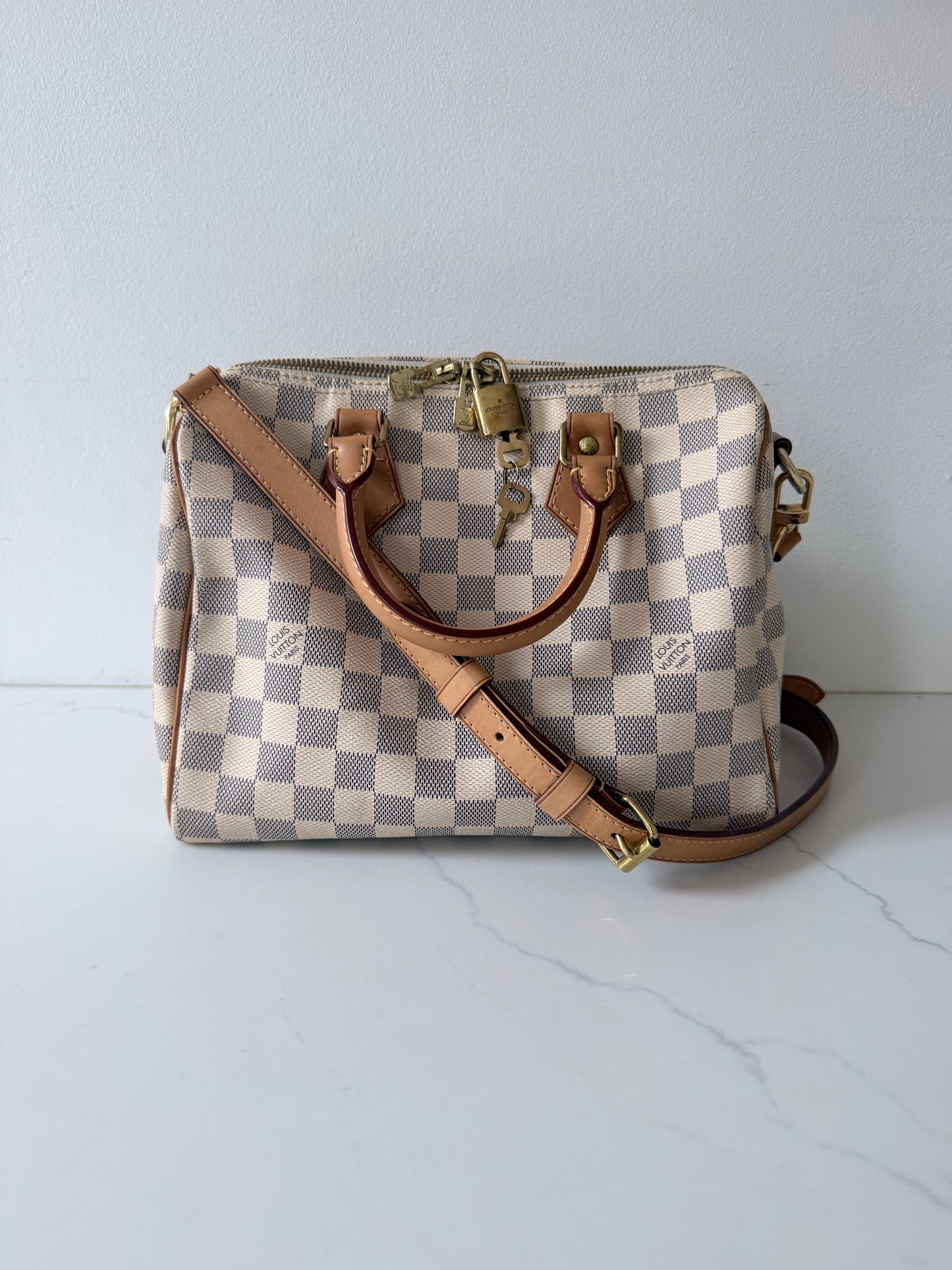 Louis Vuitton Speedy Bandouliere 25 Azur