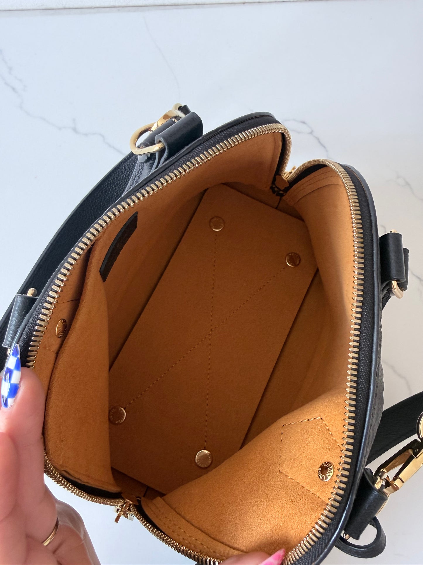 Louis Vuitton Empreinte Neo Alma BB Black