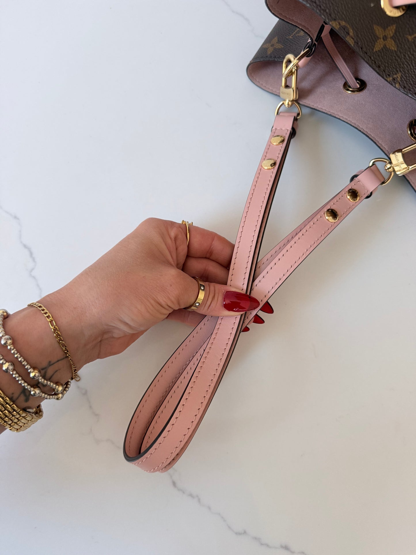 Louis Vuitton NeoNoe Monogram Rose
