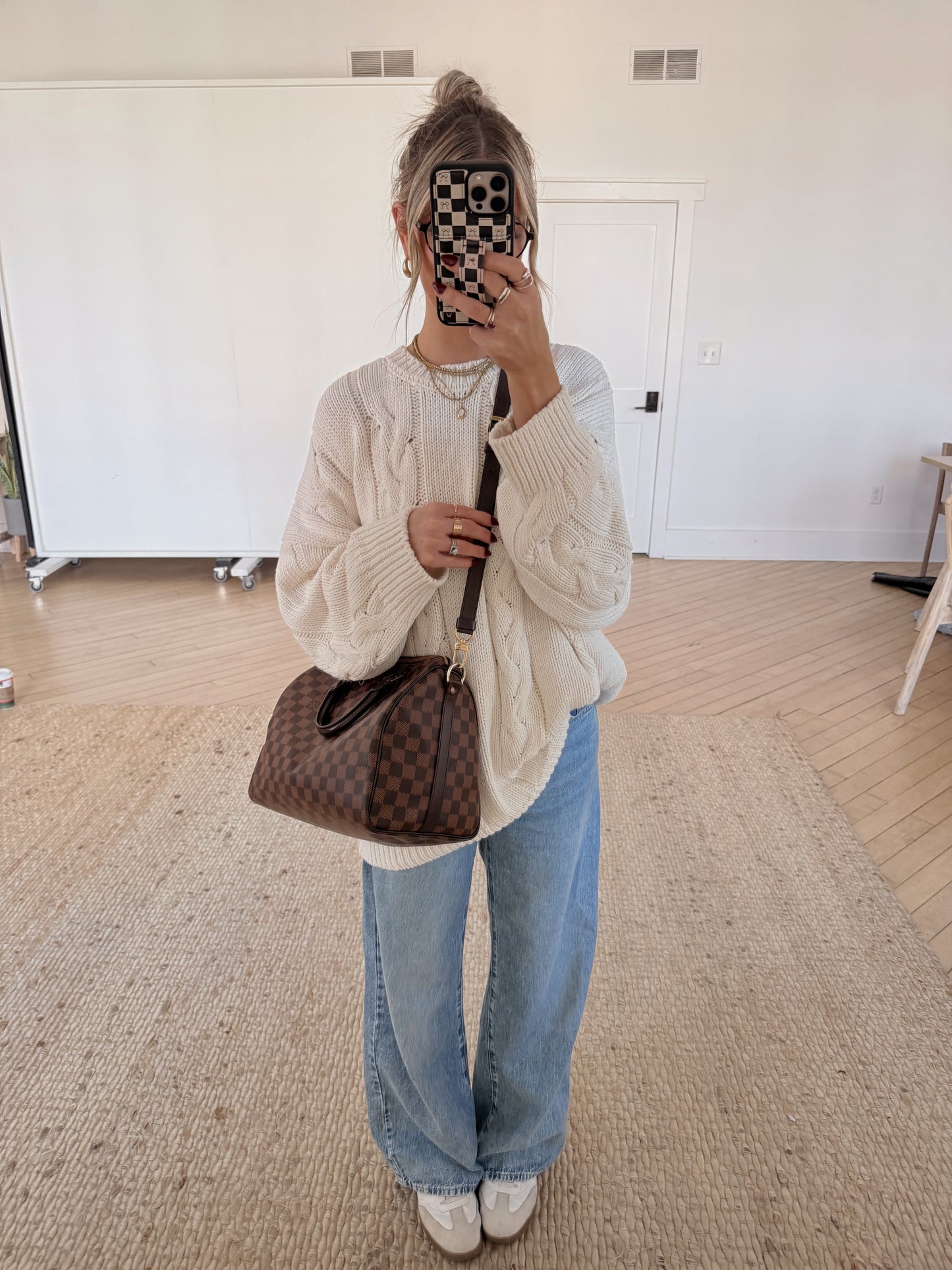 Louis Vuitton Speedy 30 Damier Ebene