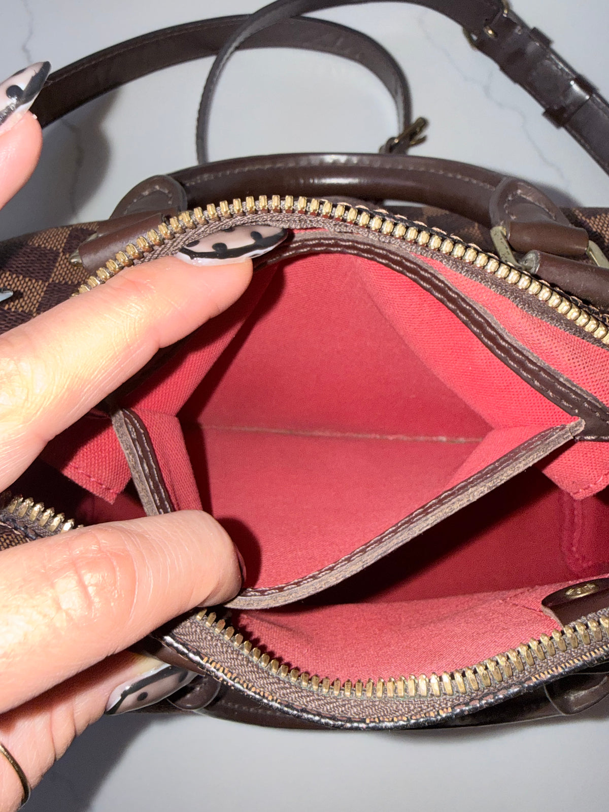 Louis Vuitton Speedy Bandoulière 25 Damier Ebene