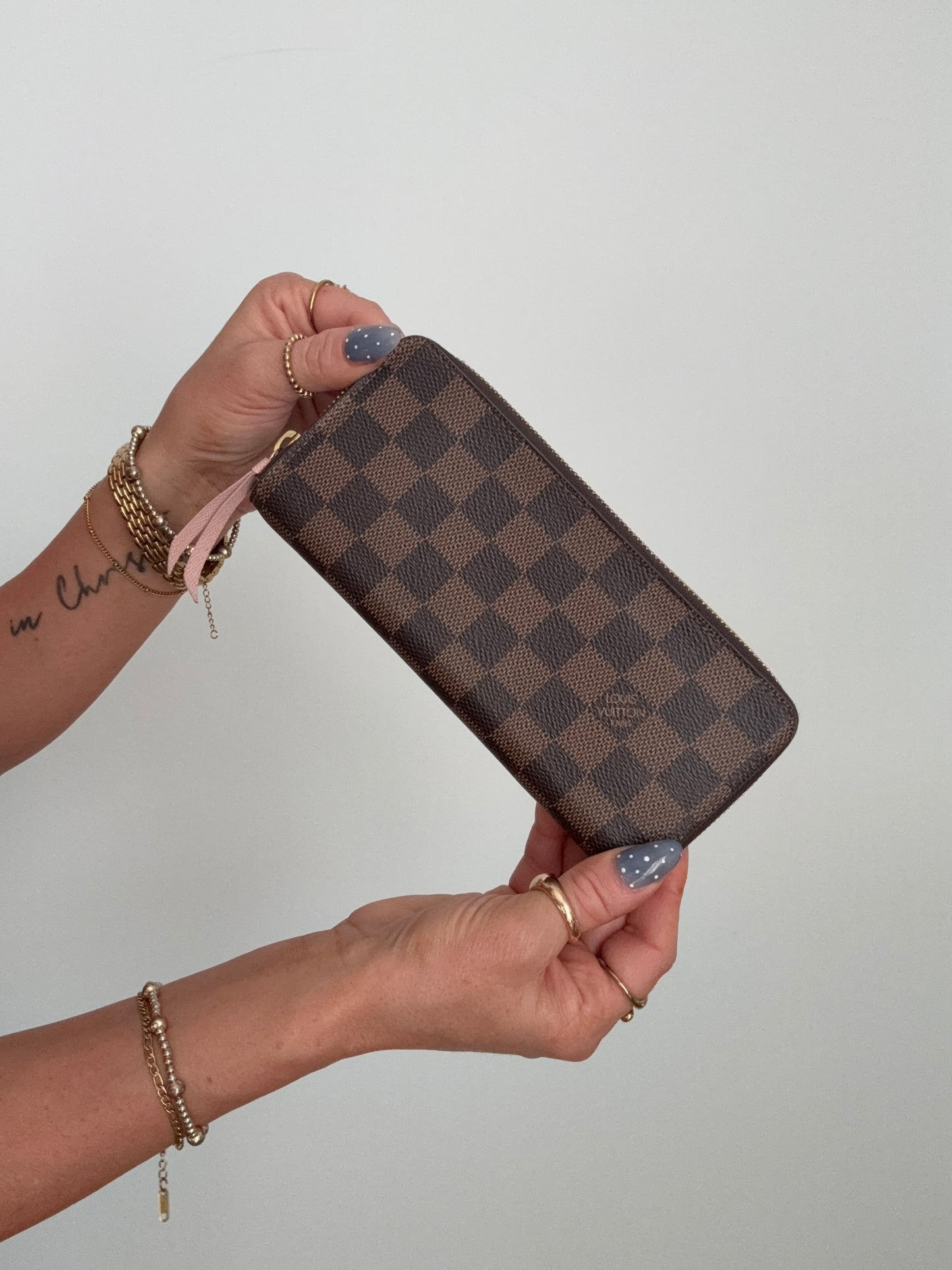 Louis Vuitton Clemence Wallet Damier Ebene