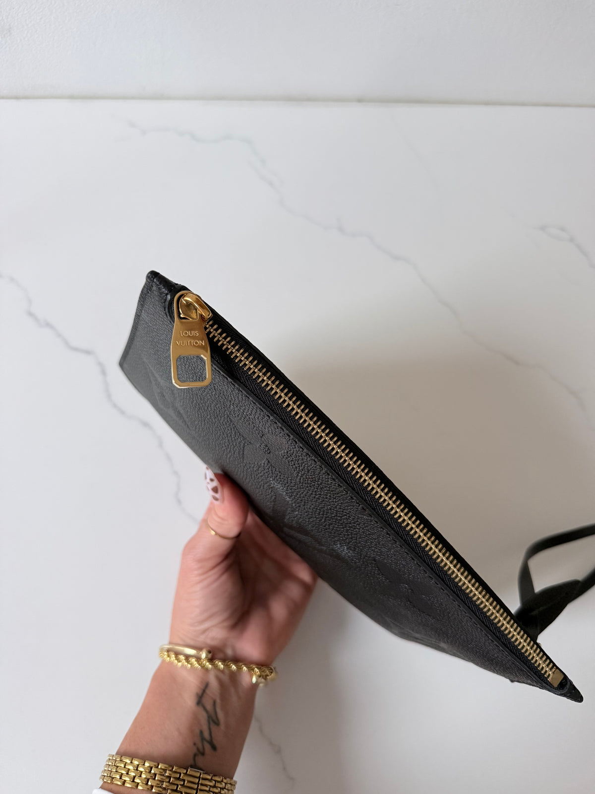 Louis Vuitton Neverfull Wristlet Empreinte