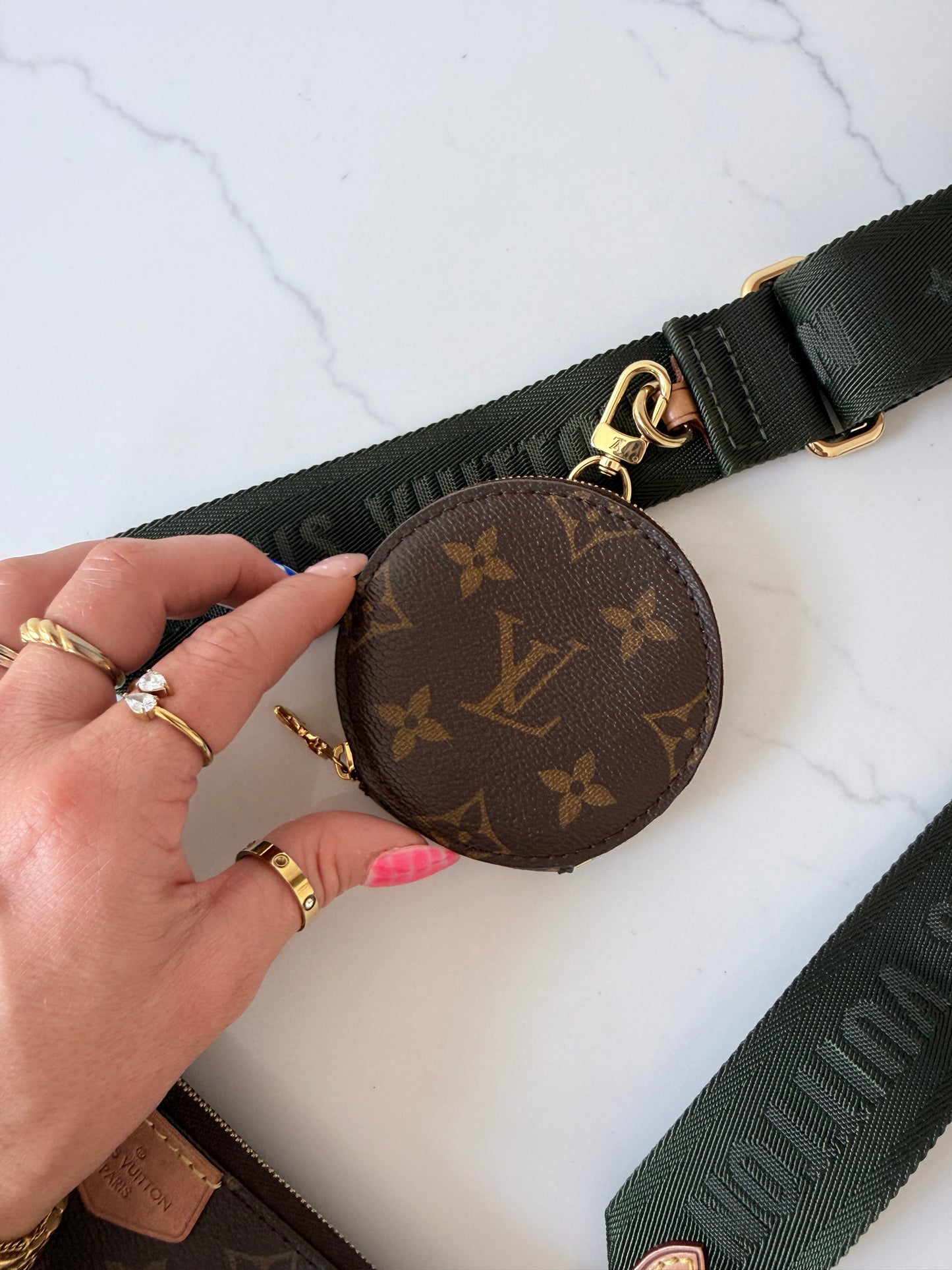 Louis Vuitton Multi Pochette Accessoires Kaki