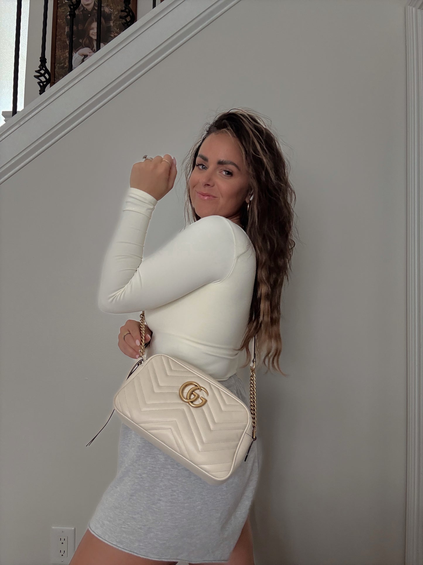 Gucci Leather Marmont Bag