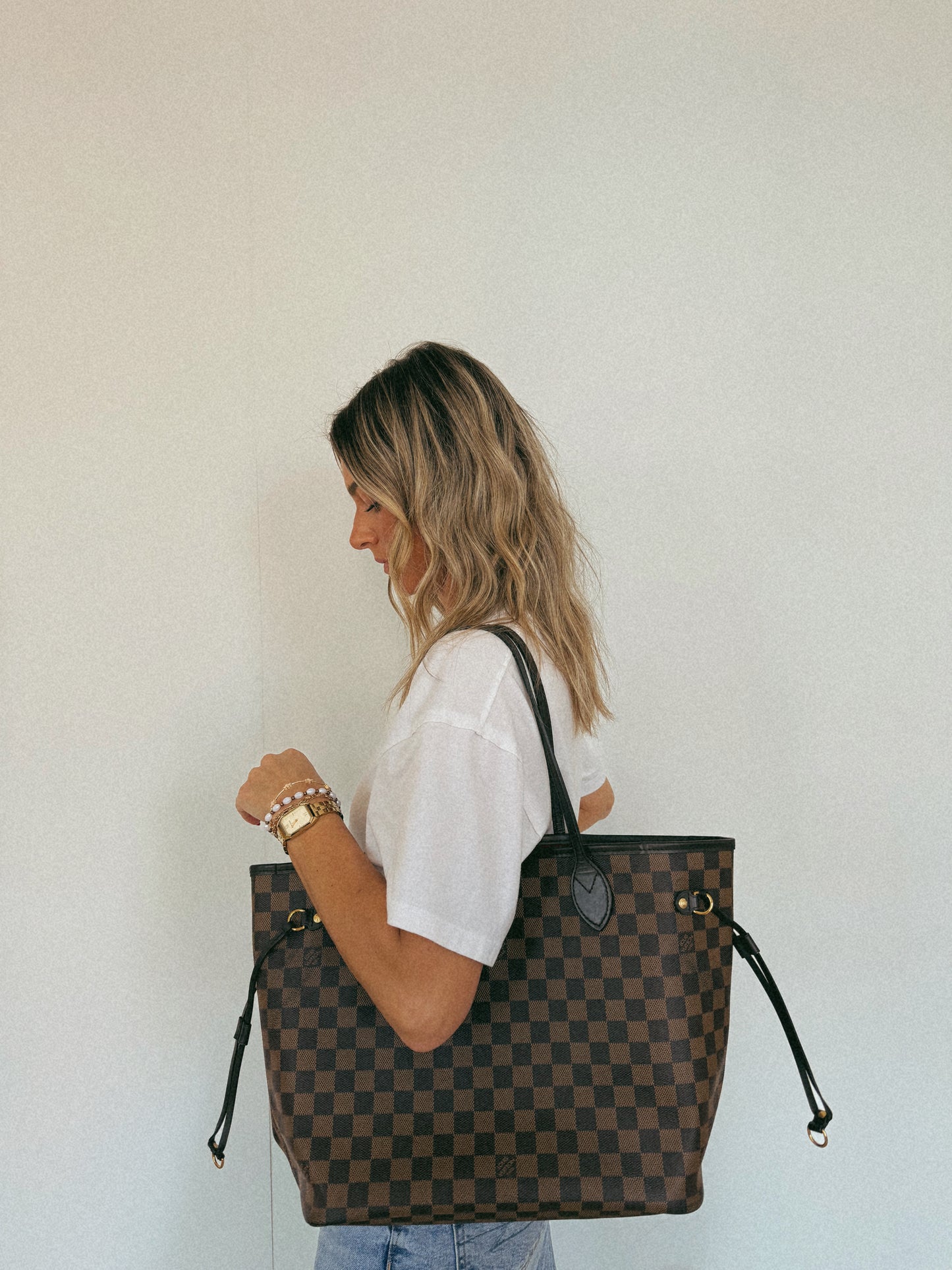 Louis Vuitton Neverfull Damier Ebene MM
