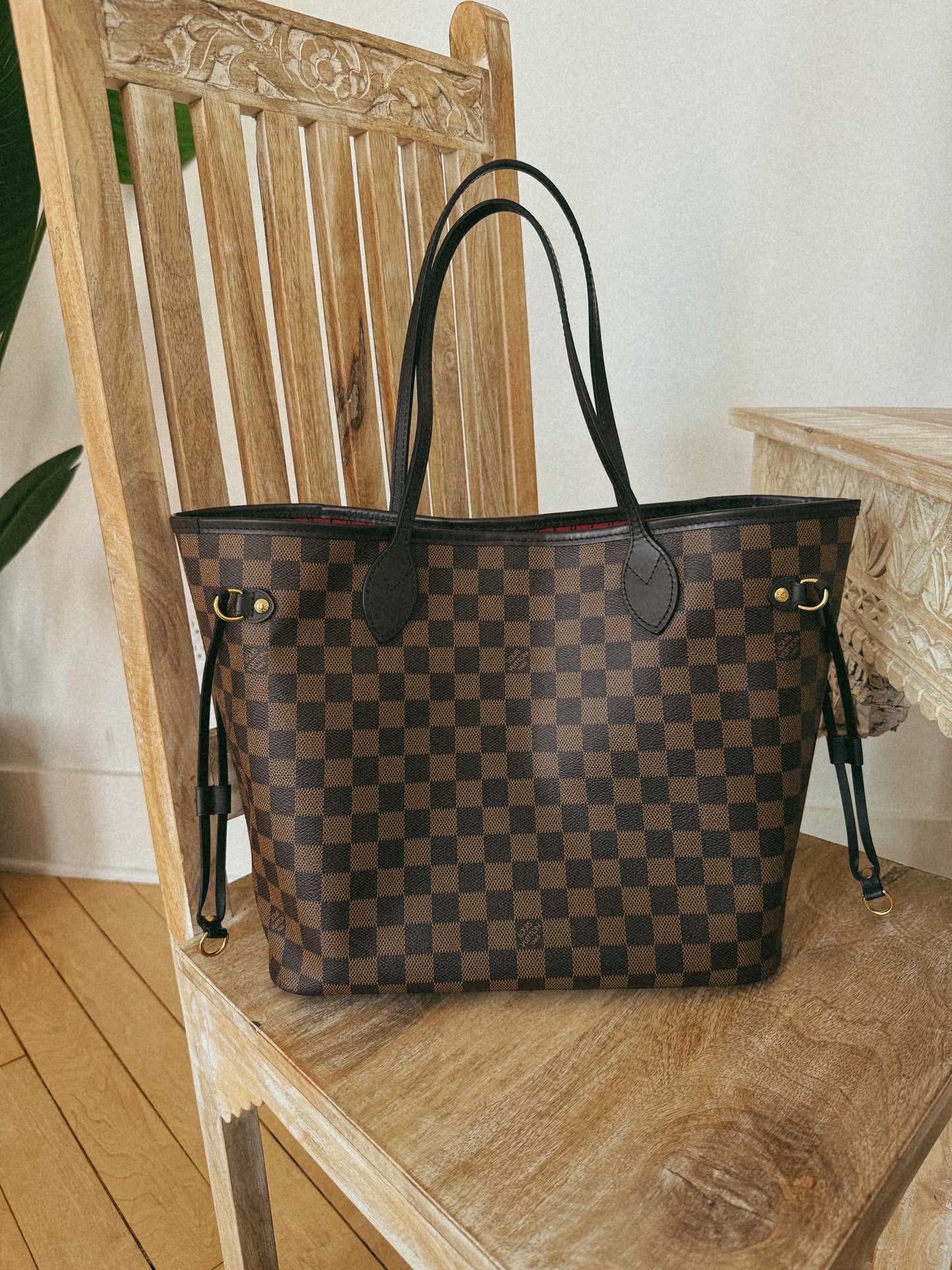 Louis Vuitton Neverfull Damier Ebene MM