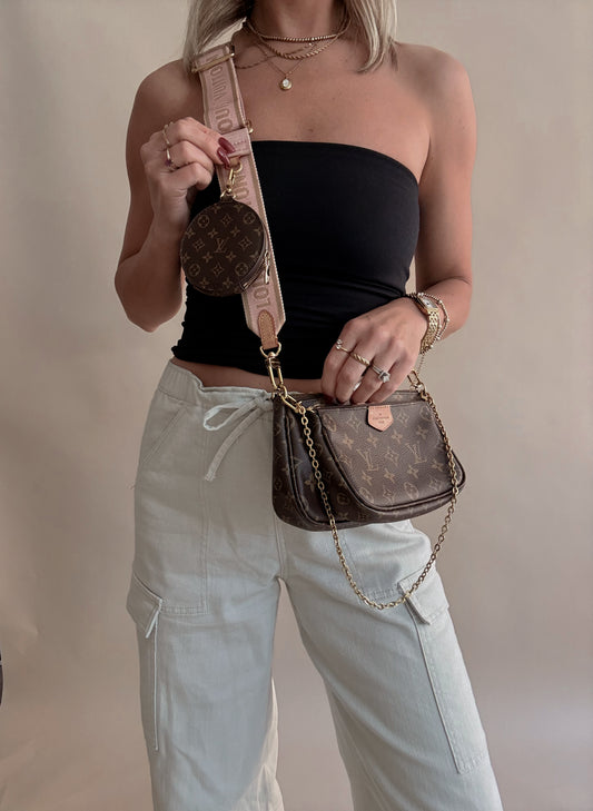 Louis Vuitton Multi Pochette Accessoires Ballerine Pink