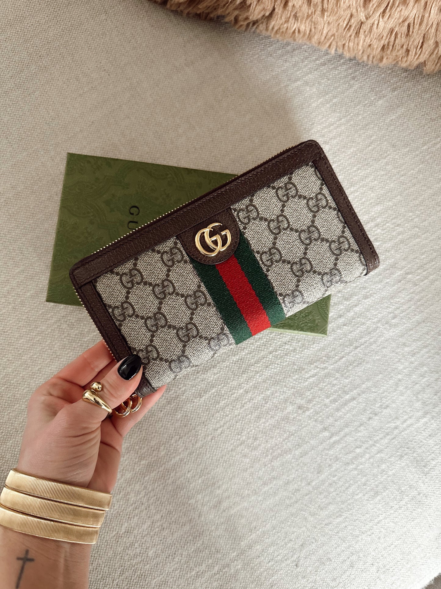 Gucci Ophidia Zip Wallet