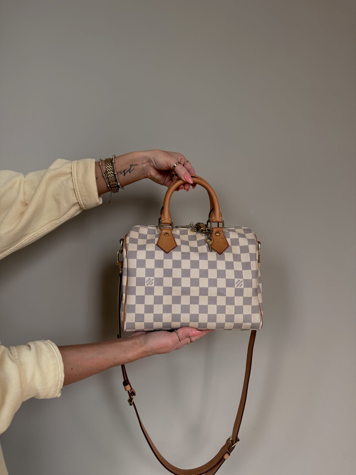 Louis Vuitton Speedy Bandouliere 25 Azur