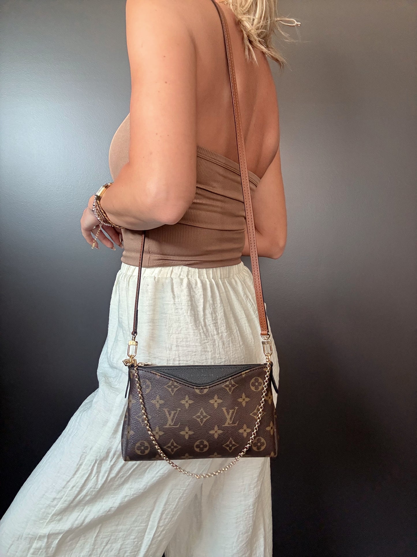 Louis Vuitton Pallas Crossbody Monogram