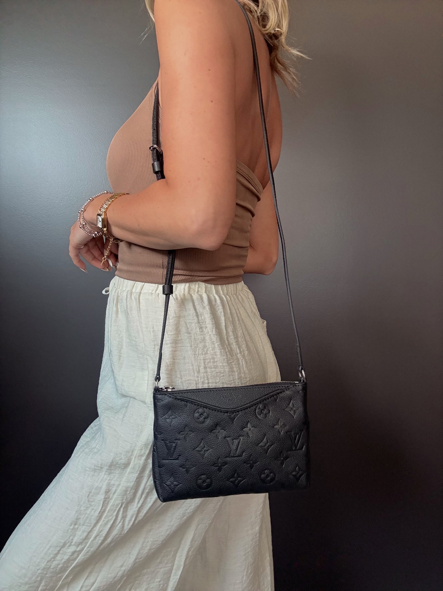 Louis Vuitton Pallas Crossbody Empreinte Monogram