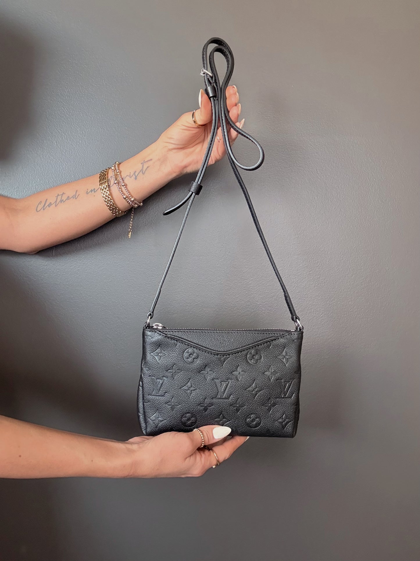 Louis Vuitton Pallas Crossbody Empreinte Monogram