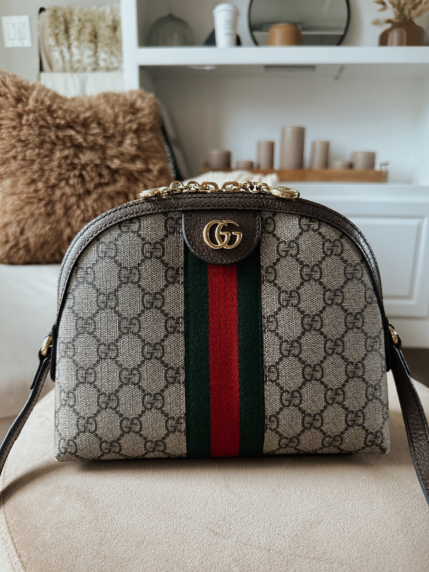 Gucci Ophidia GG Dome Bag