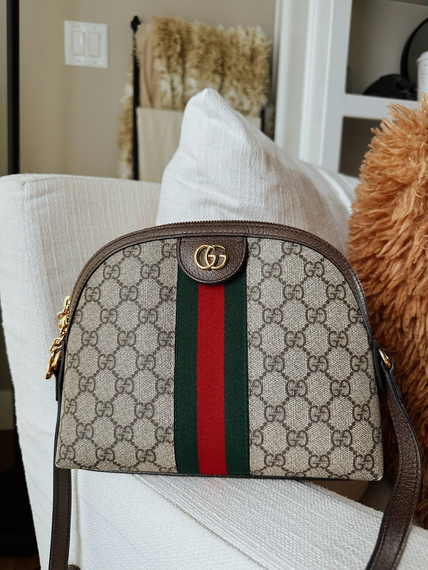 Gucci Ophidia GG Dome Bag