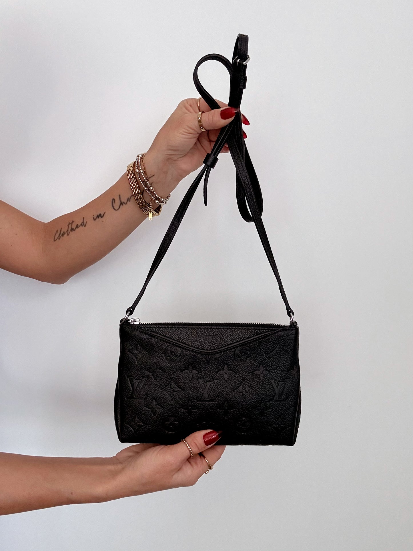 Louis Vuitton Pallas Crossbody Empreinte Monogram