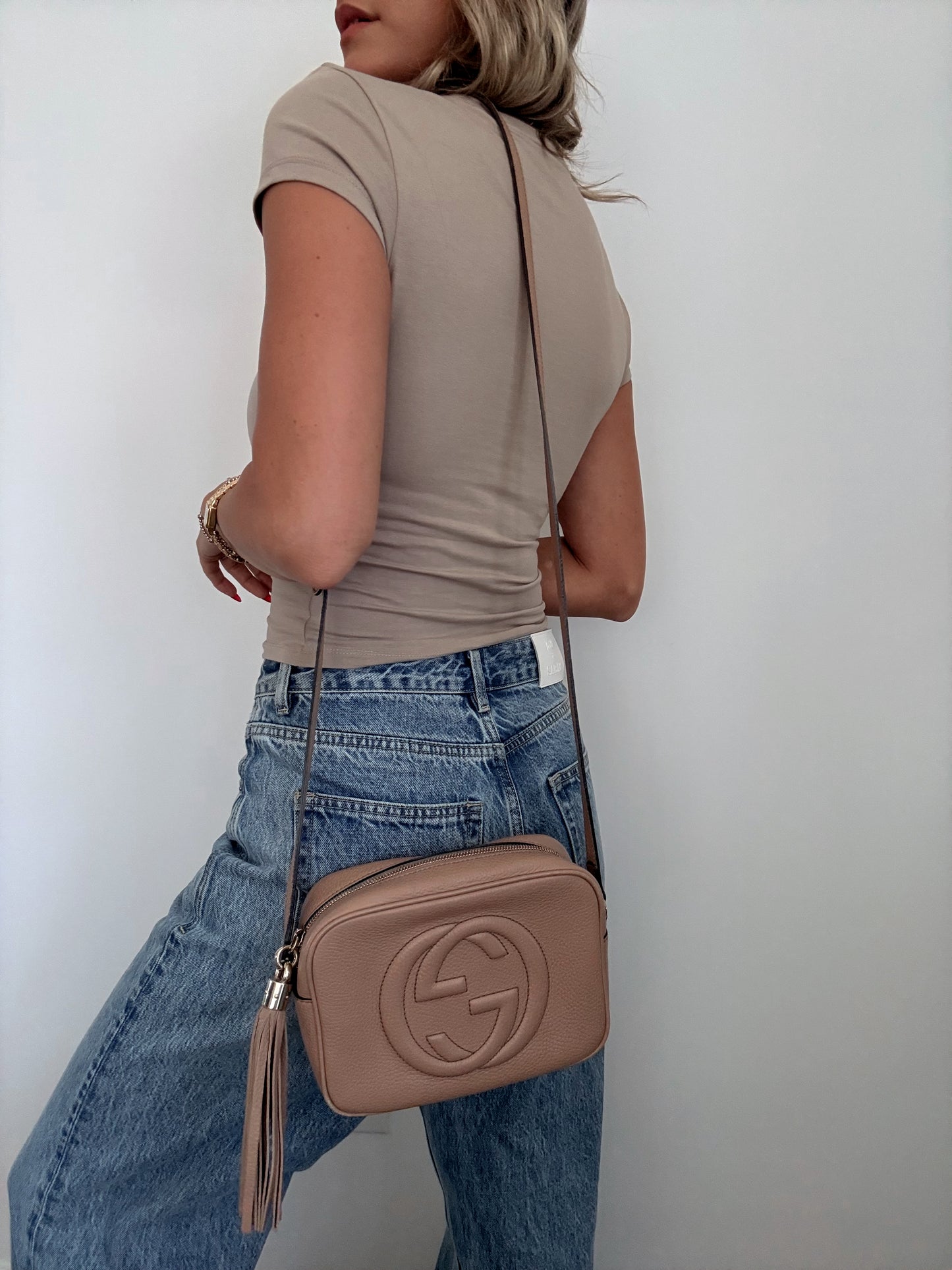 Gucci Soho Disco Bag Tan