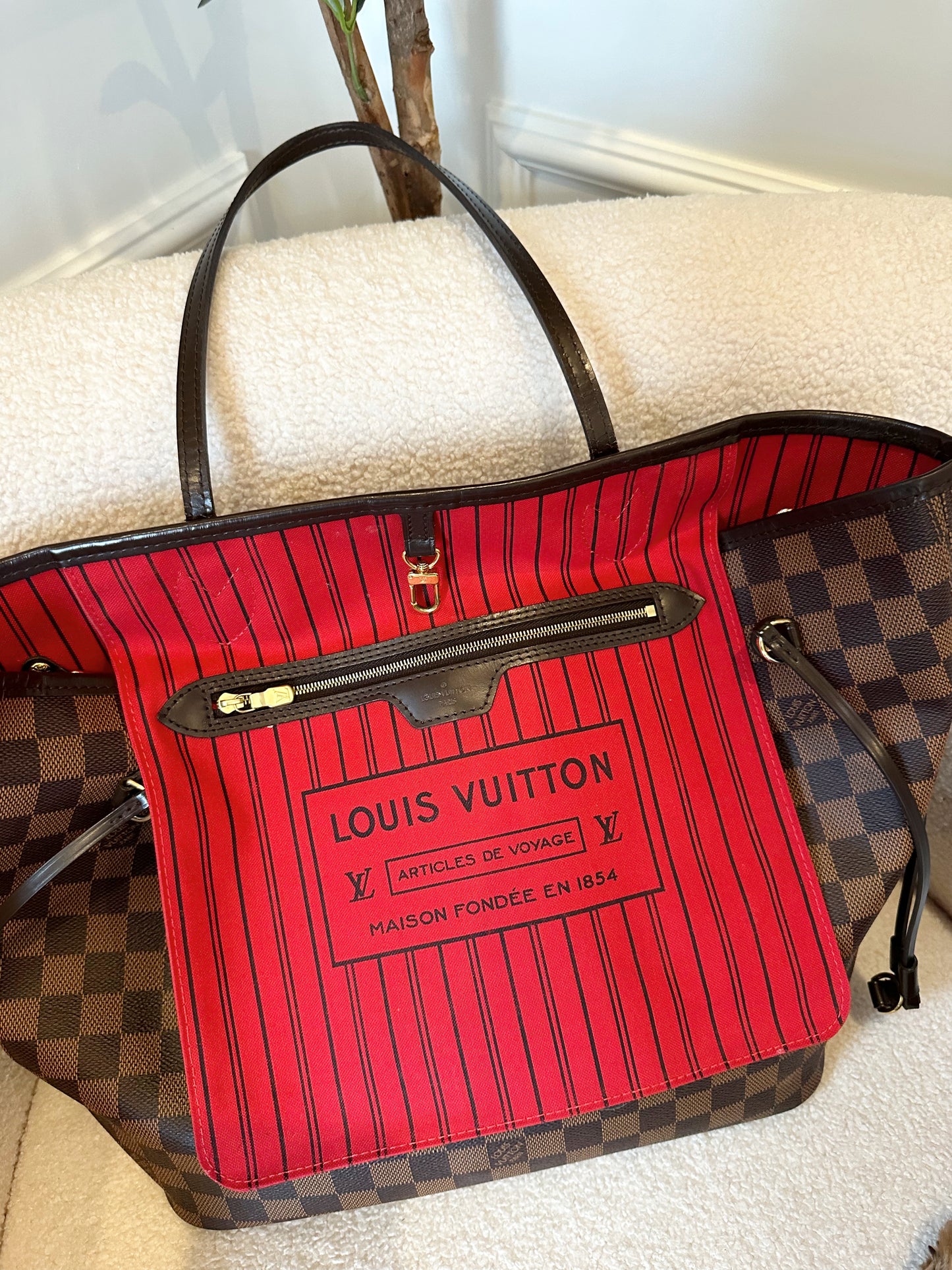 Louis Vuitton Neverfull MM Damier Ebene