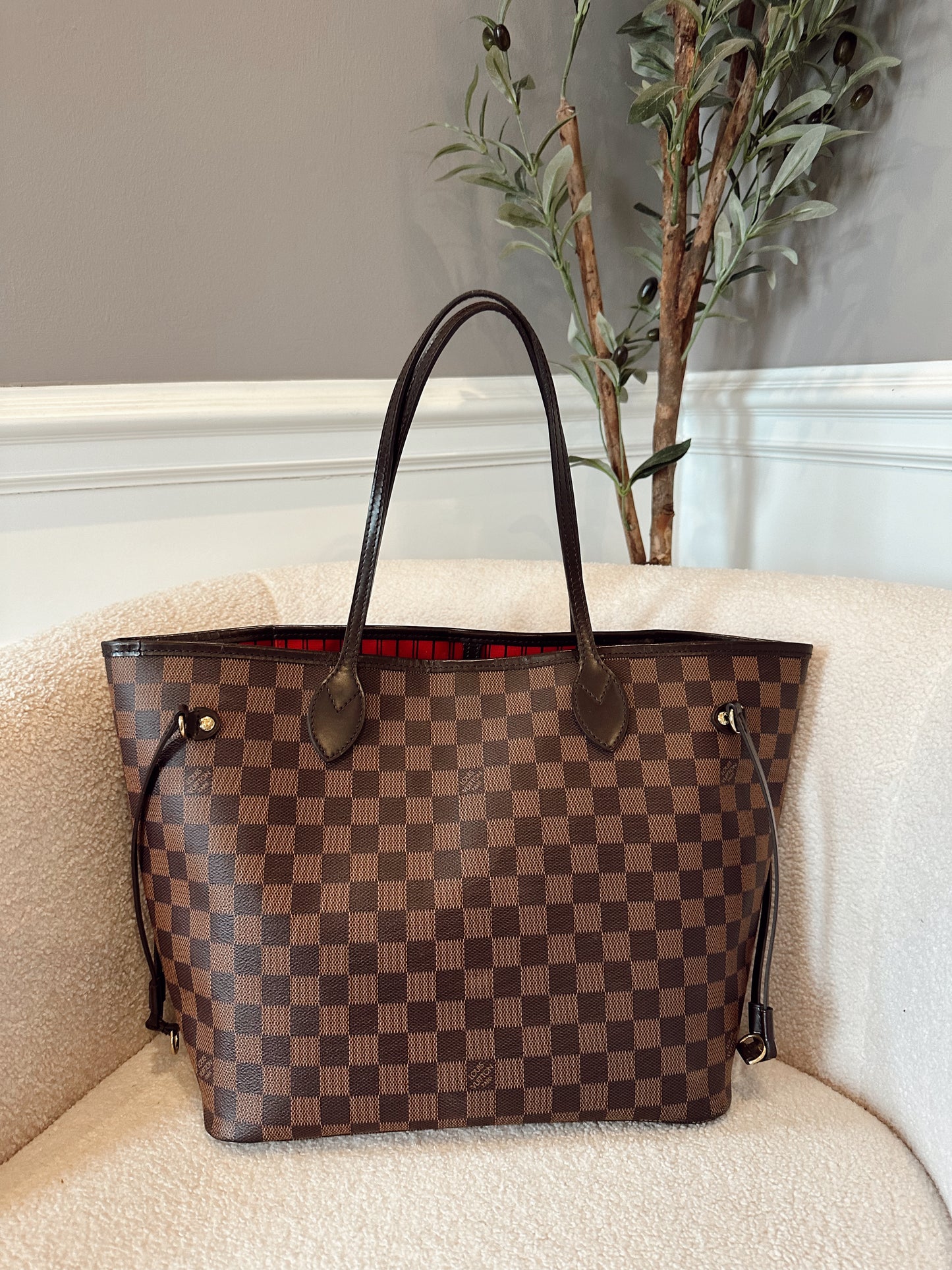 Louis Vuitton Neverfull MM Damier Ebene