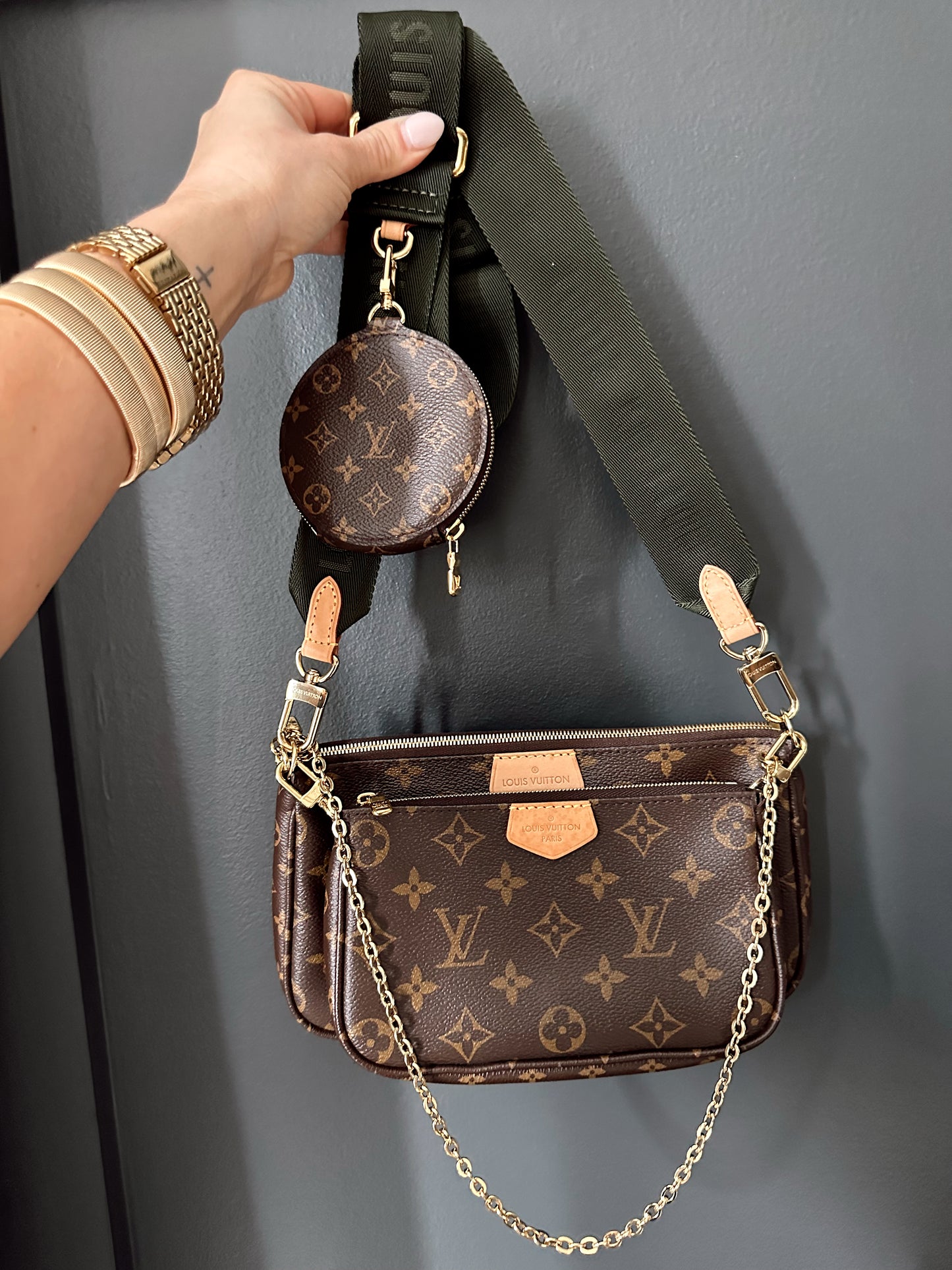 Louis Vuitton Multi Pochette Khaki