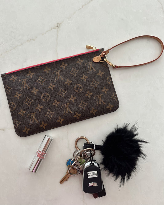 Louis Vuitton Neverfull Wristlet Monogram