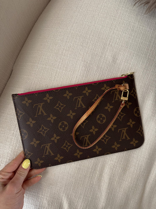 Louis Vuitton Neverfull Wristlet Monogram