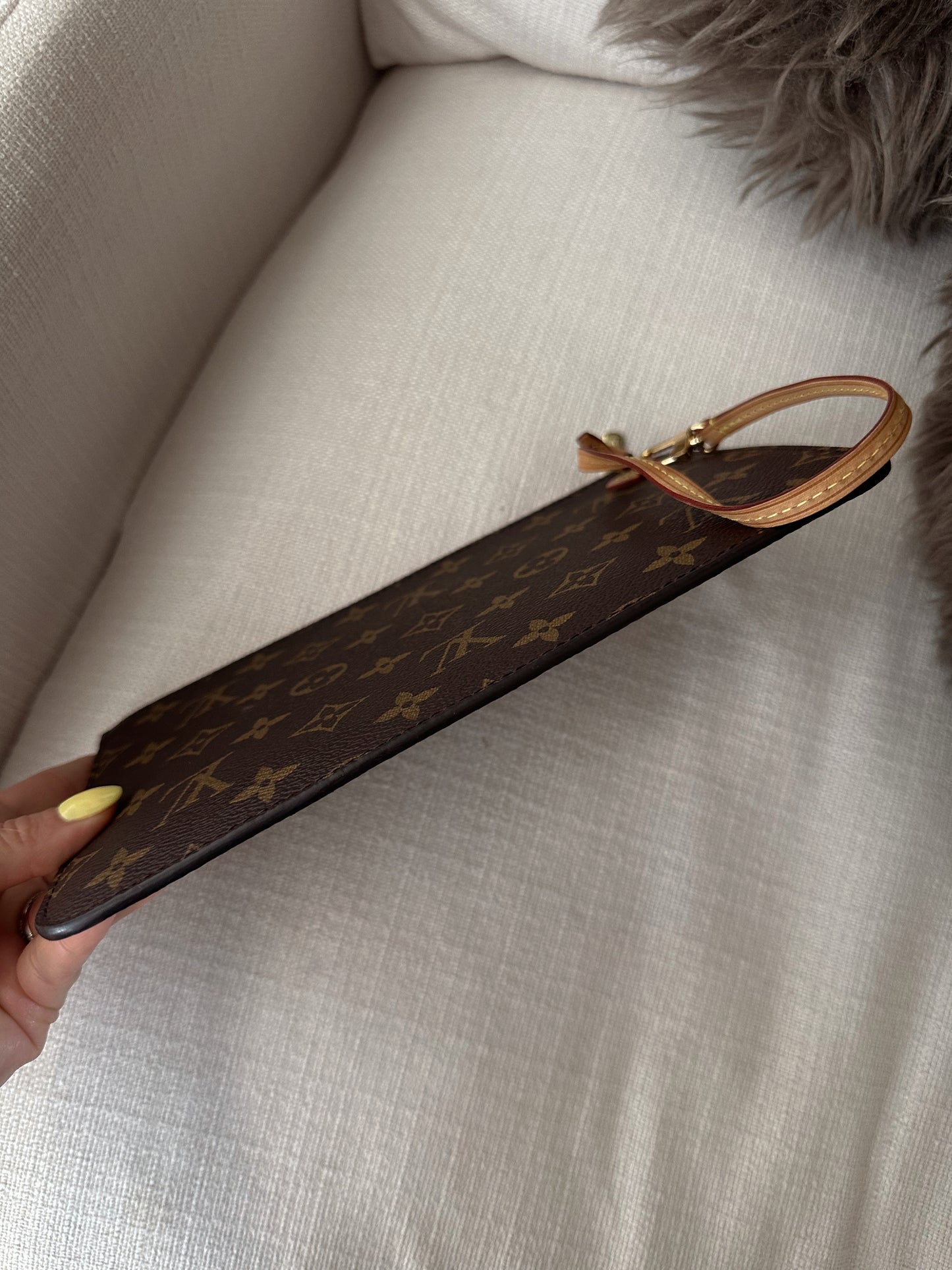 Louis Vuitton Neverfull Wristlet Monogram