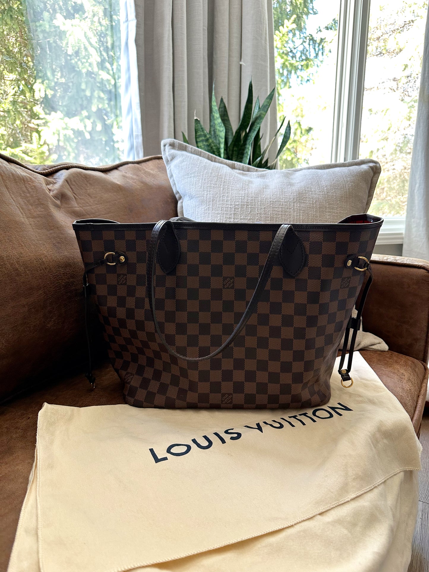 Louis Vuitton Neverfull MM Damier Ebene