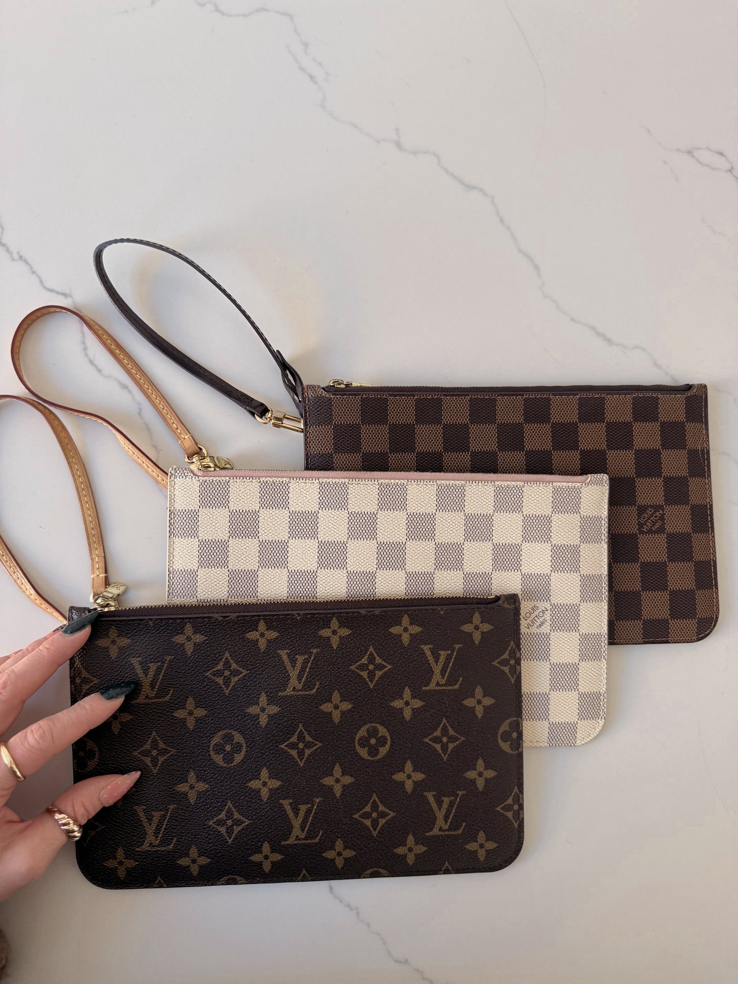 Louis Vuitton Wristlet Damier Ebene