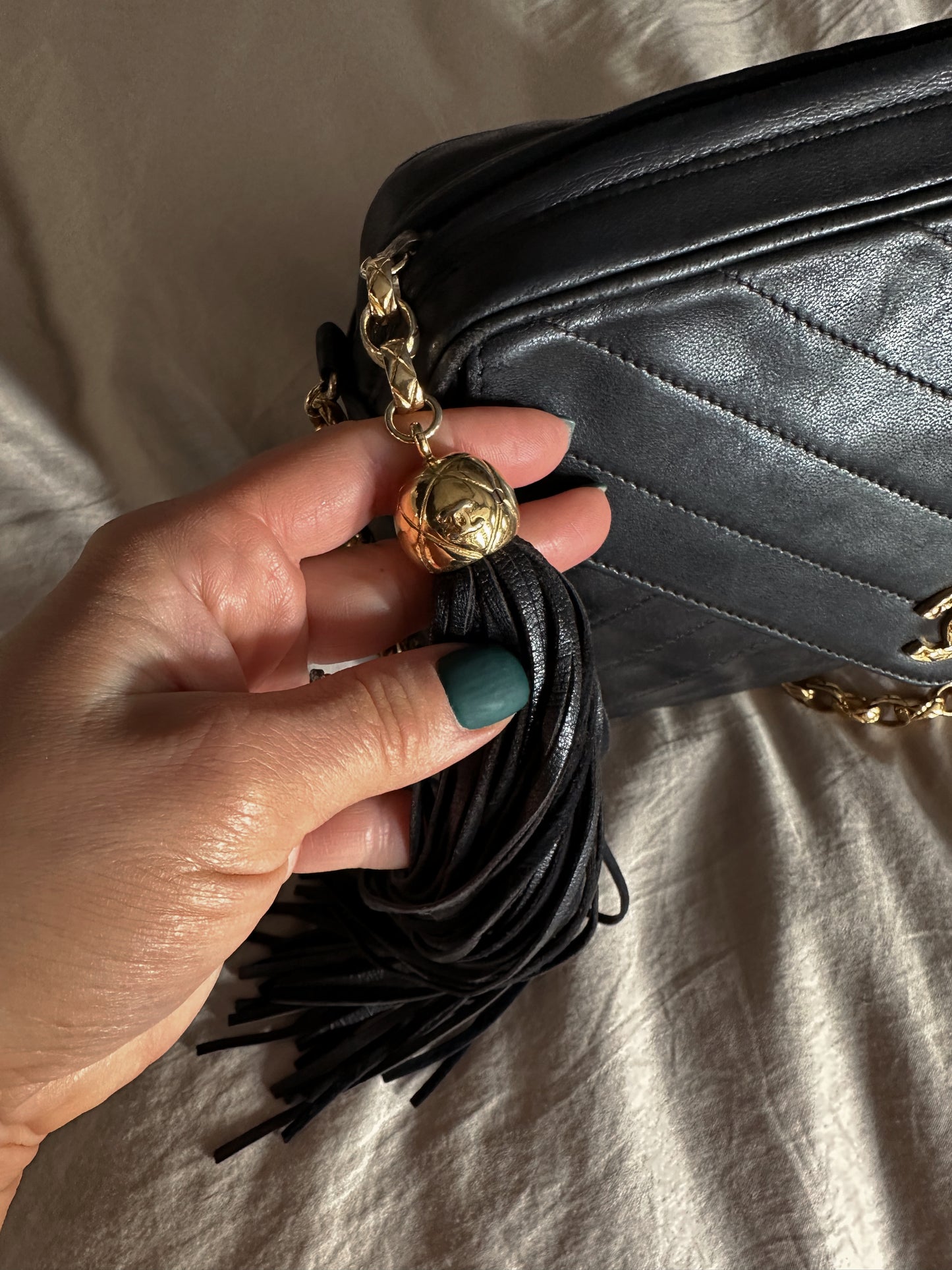 Chanel Tassel Camera Bag