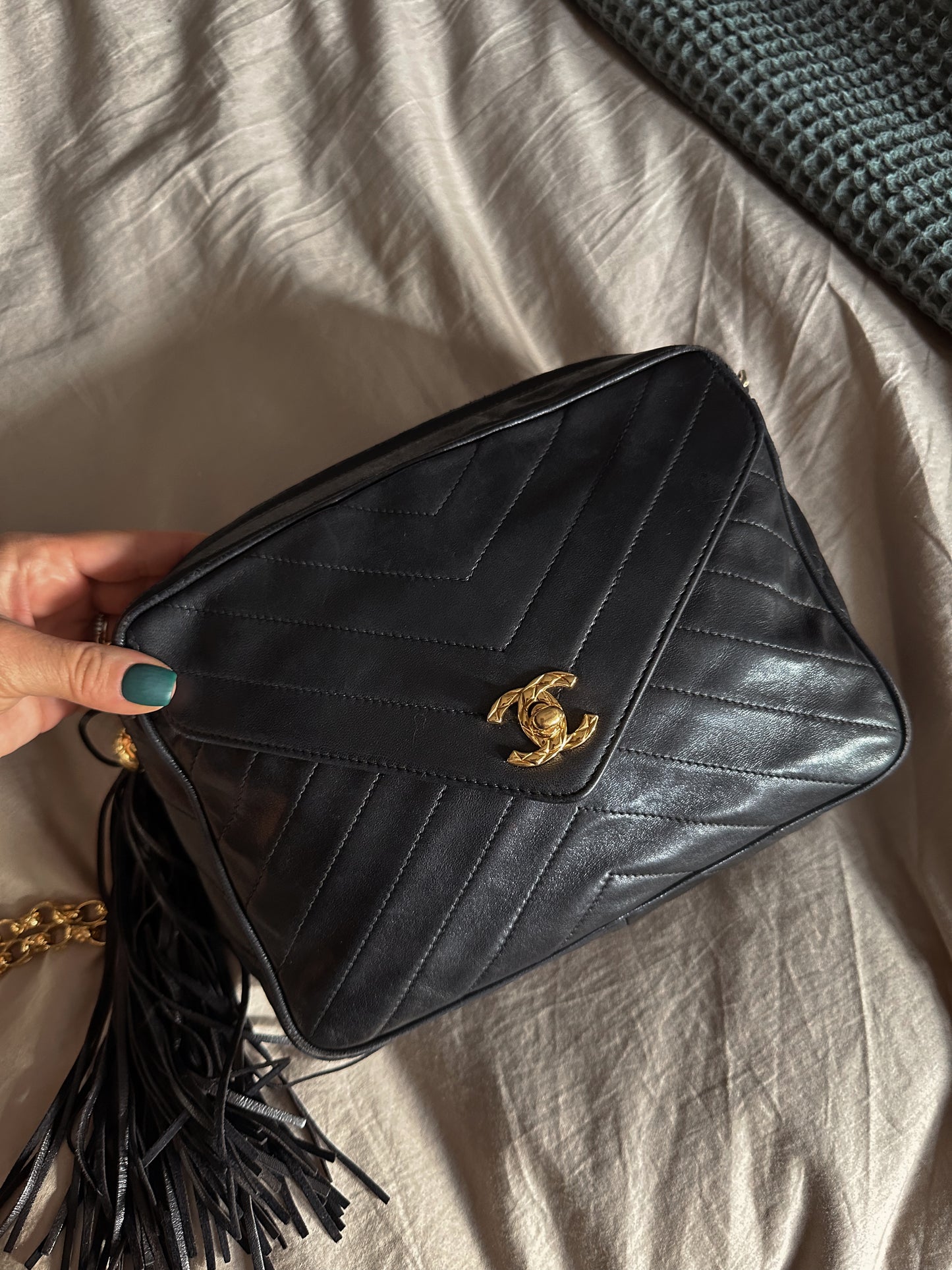 Chanel Tassel Camera Bag