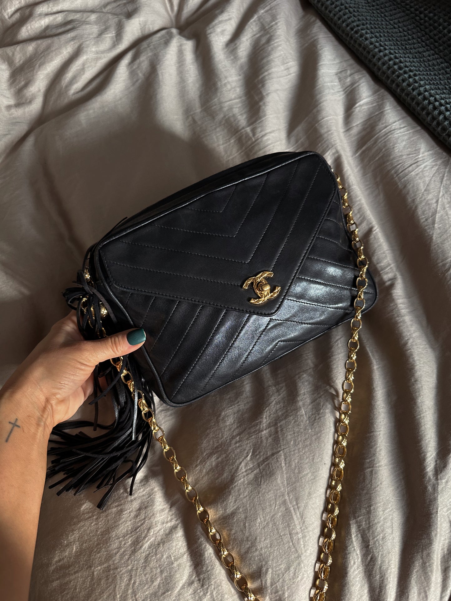 Chanel Tassel Camera Bag