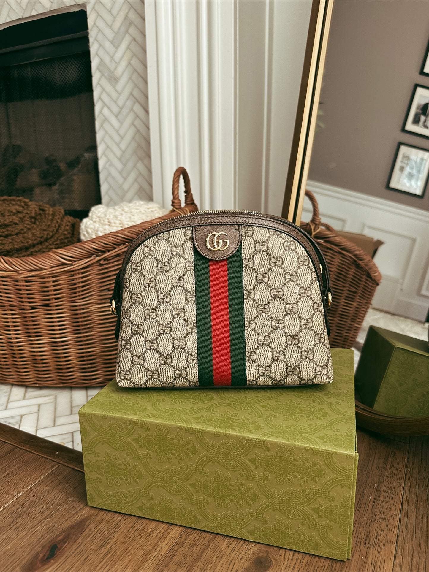 Gucci Ophidia Supreme Shoulder Bag