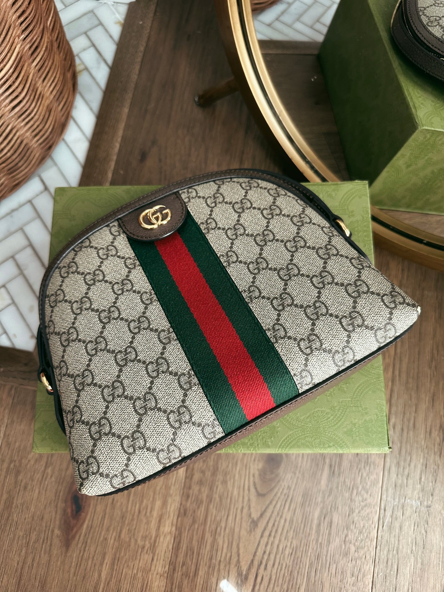 Gucci Ophidia Supreme Shoulder Bag