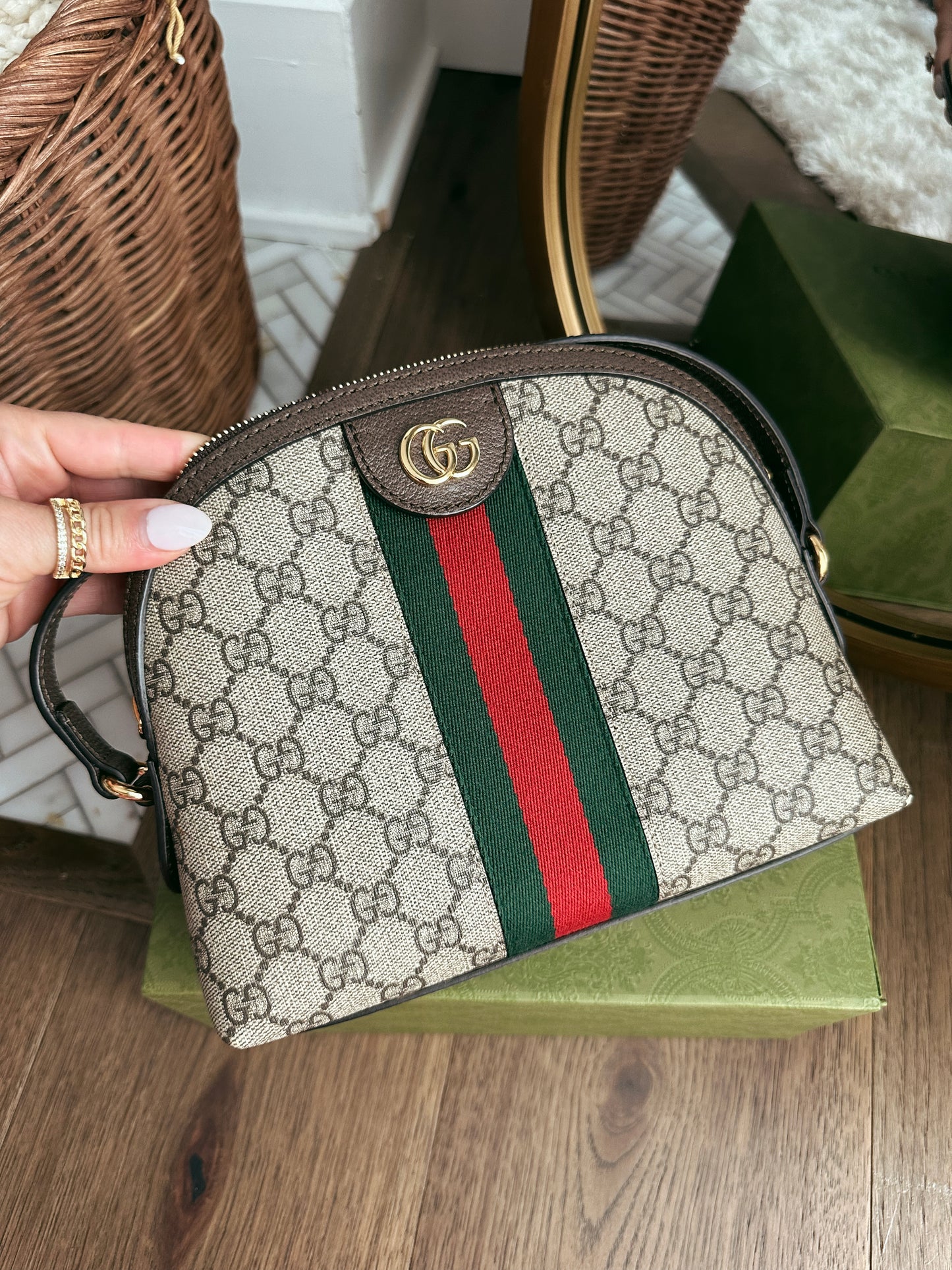 Gucci Ophidia Supreme Shoulder Bag