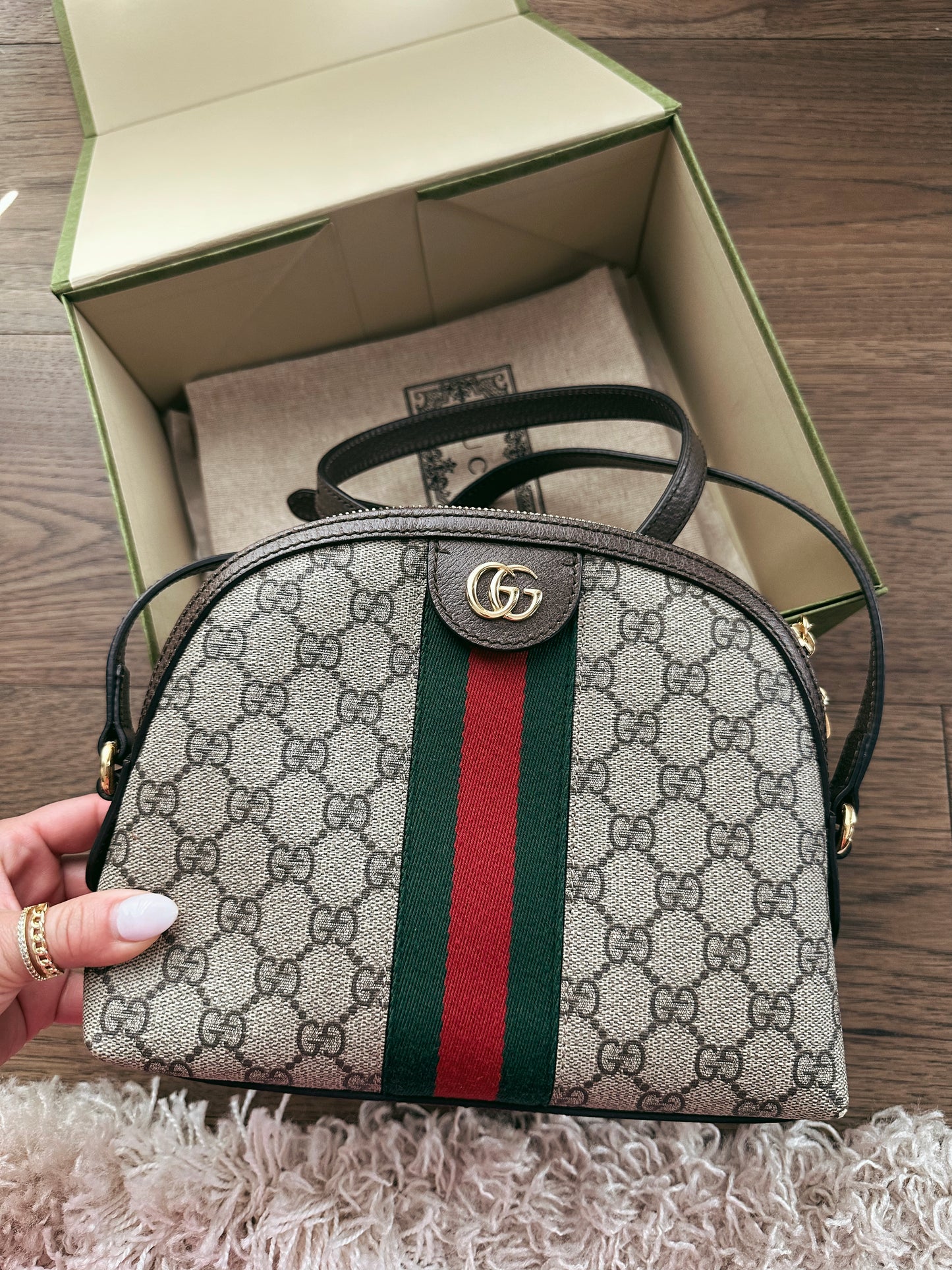 Gucci Ophidia Supreme Shoulder Bag