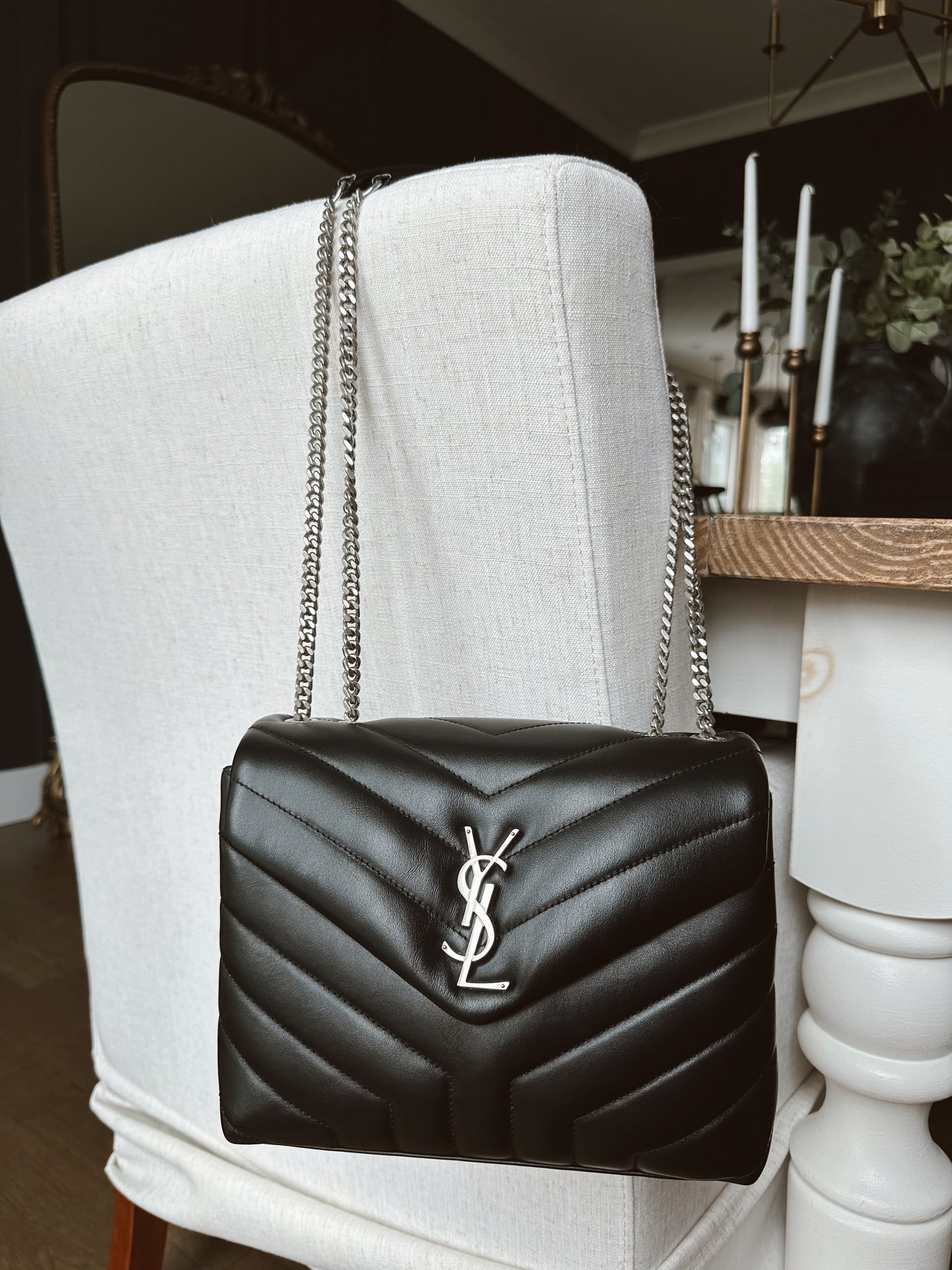 Saint Laurent LouLou Black Silver