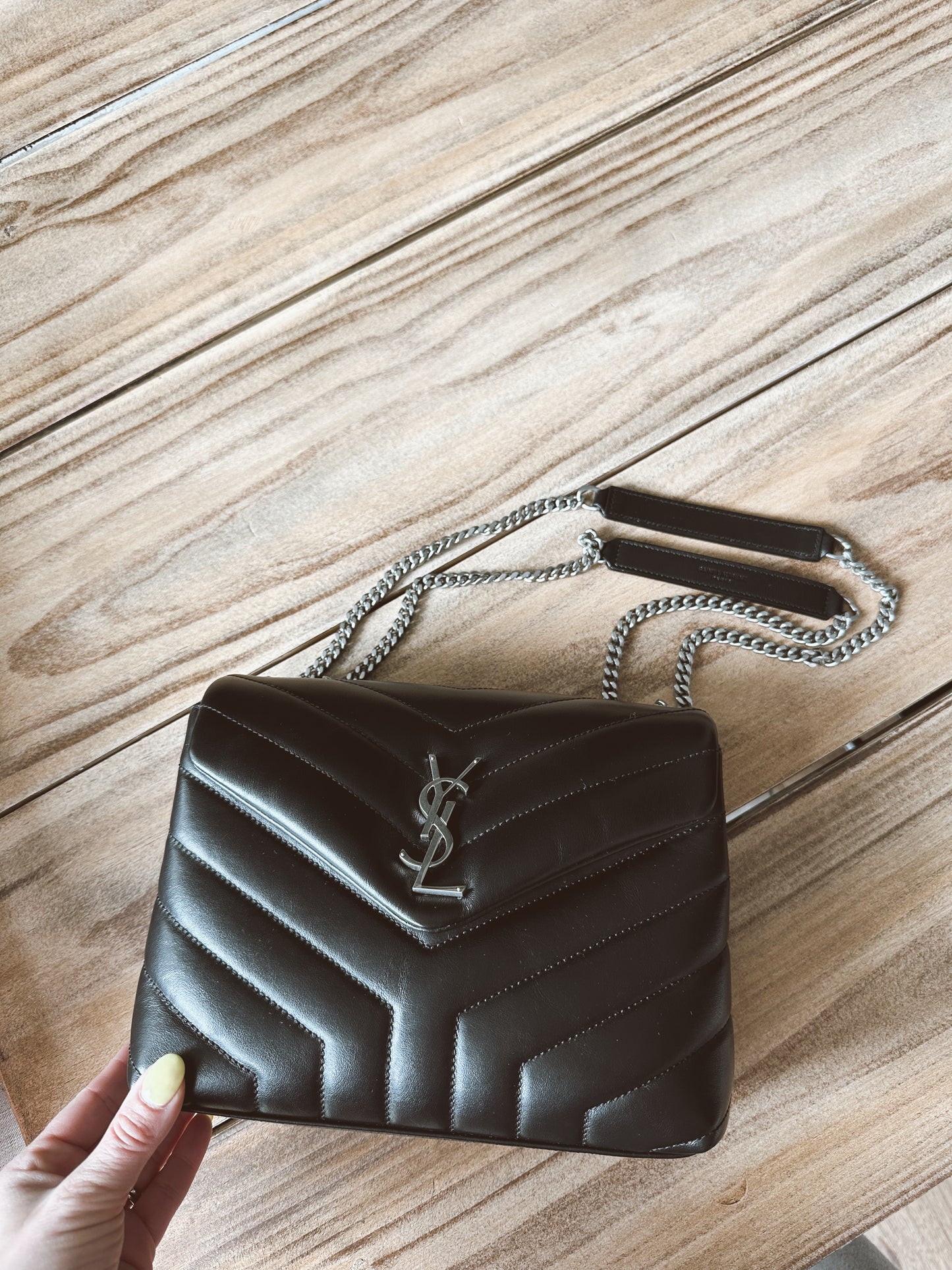 Saint Laurent LouLou Black Silver