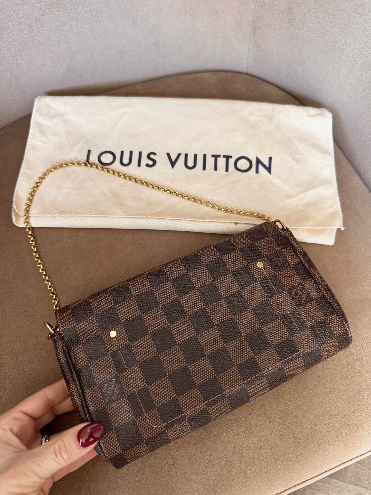 Louis Vuitton Favorite Damier Ebene PM