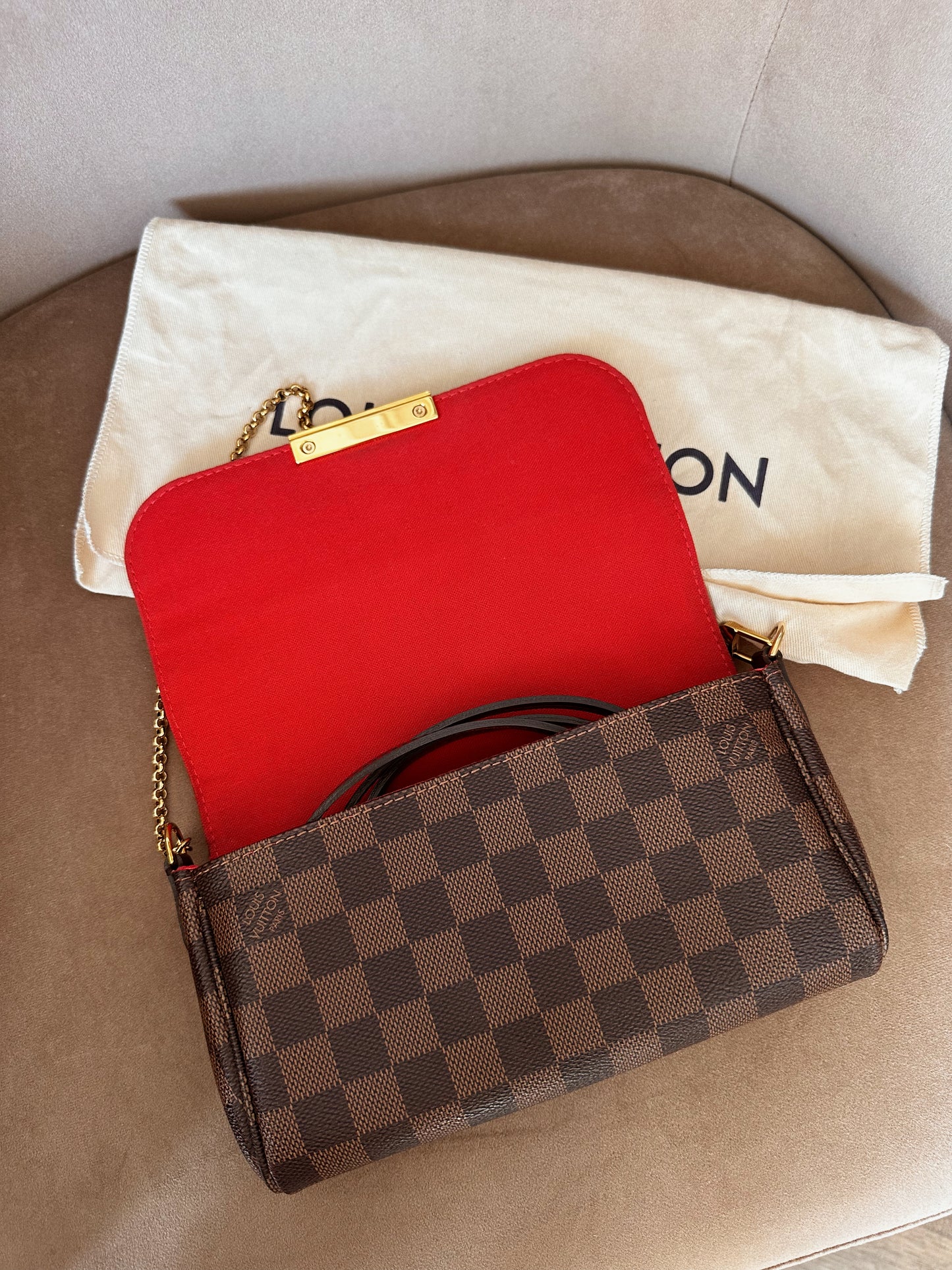 Louis Vuitton Favorite Damier Ebene PM