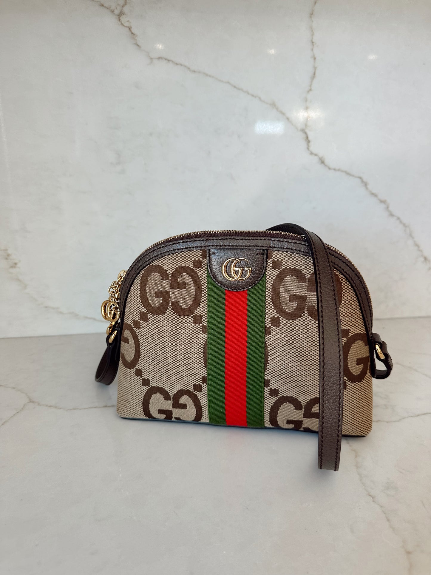 Gucci Jumbo Ophidia Dome Bag